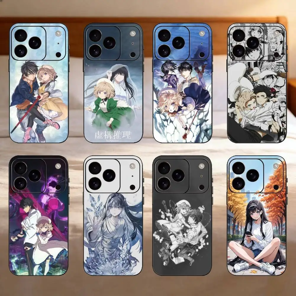 

In-Spectre K-Kotoko And Kuro Phone Case For iPhone 17,16,15,14,13,12,11 Plus,Pro Max,SE4Soft Silicone Black Cover