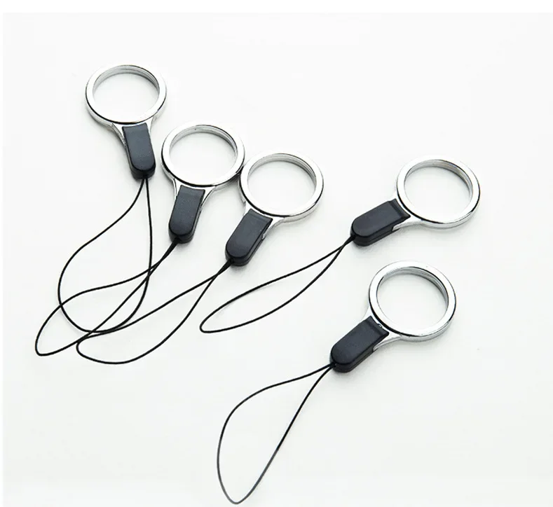 Wholesales 10Pcs/lot  High Quality Mobile Phone Finger Ring Holder Lanyard Fashion Smartphone Strap Cell Phone Accessory