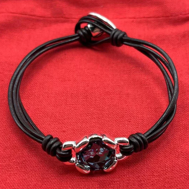 Jewelry Handmade Set2026 Spanish Colorful Gemstones and Metal Chains Mixed Style Bracelet Series Luxurious Luxurious, avant-gard view 5