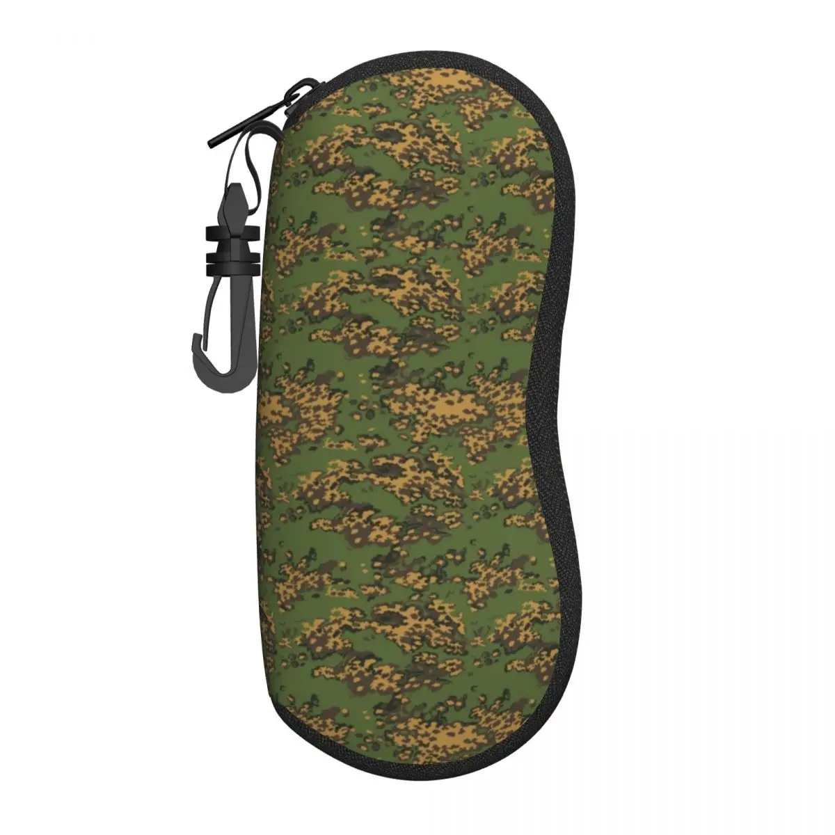 Estuche de camuflaje del bosque ruso para gafas Unisex, caja de almacenamiento de gafas de camuflaje militar del ejército, caja de gafas encantadora