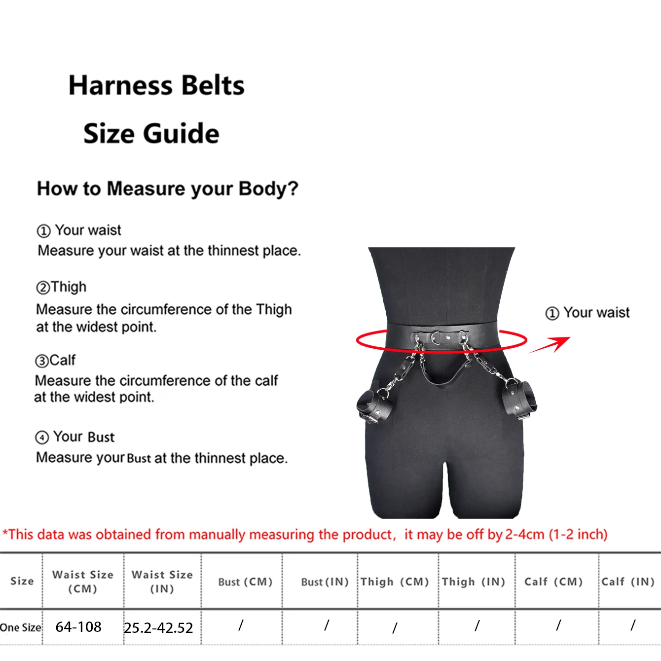 حزام رباط جلدي مع أصفاد وقيود، موضة، حزام تسخير جلدي، زي الهذيان، مجموعة أدوات ربط الساق من الجلد #6