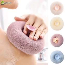 Bath Brush Soft Hair Bath Brush Back Ball Brush Cleaning Brush Shower Body Cleaner Exfoliat Scrubbers Bath Ball Bathroom Access