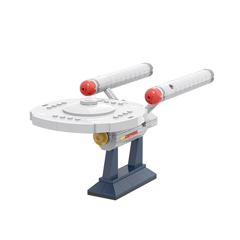 Moc Interstellars Uss Enterprise NCC-1701 Speelgoed Ruimteschip Wereld 6021 Buliding Blok Model Bakstenen Tochten Voor Kinderen Verjaardagscadeau