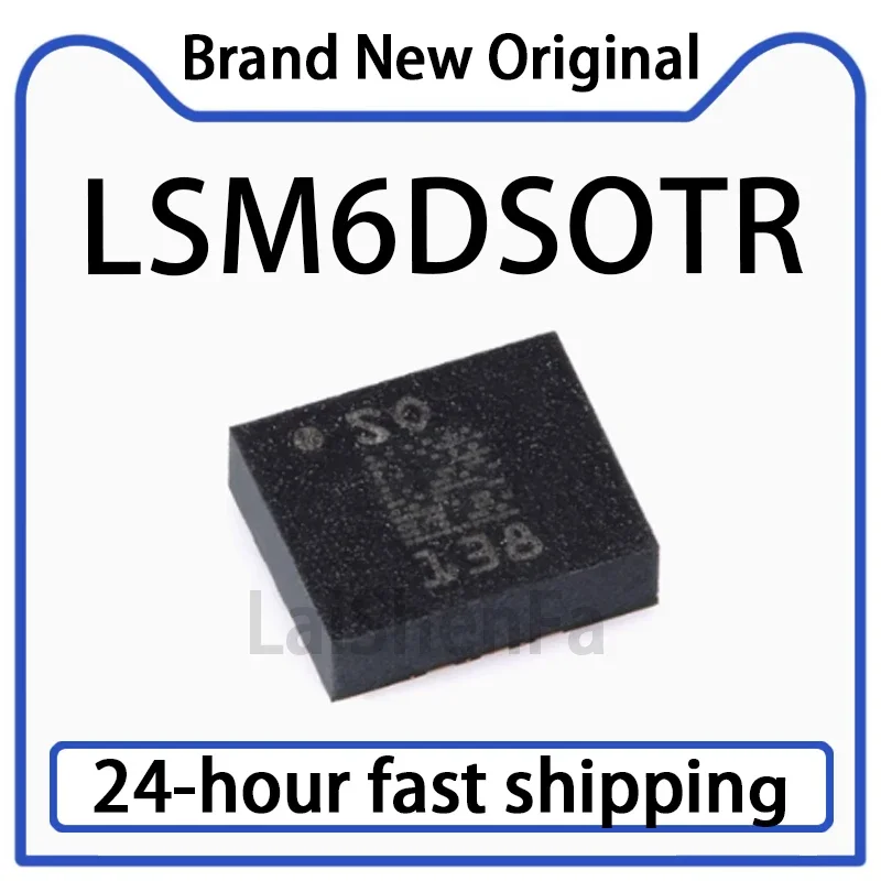 1PCS LSM6DSOTR LGA-14 INEMO 6DoF IMU Sensor 3D Accelerometer+3D Gyroscope Stock