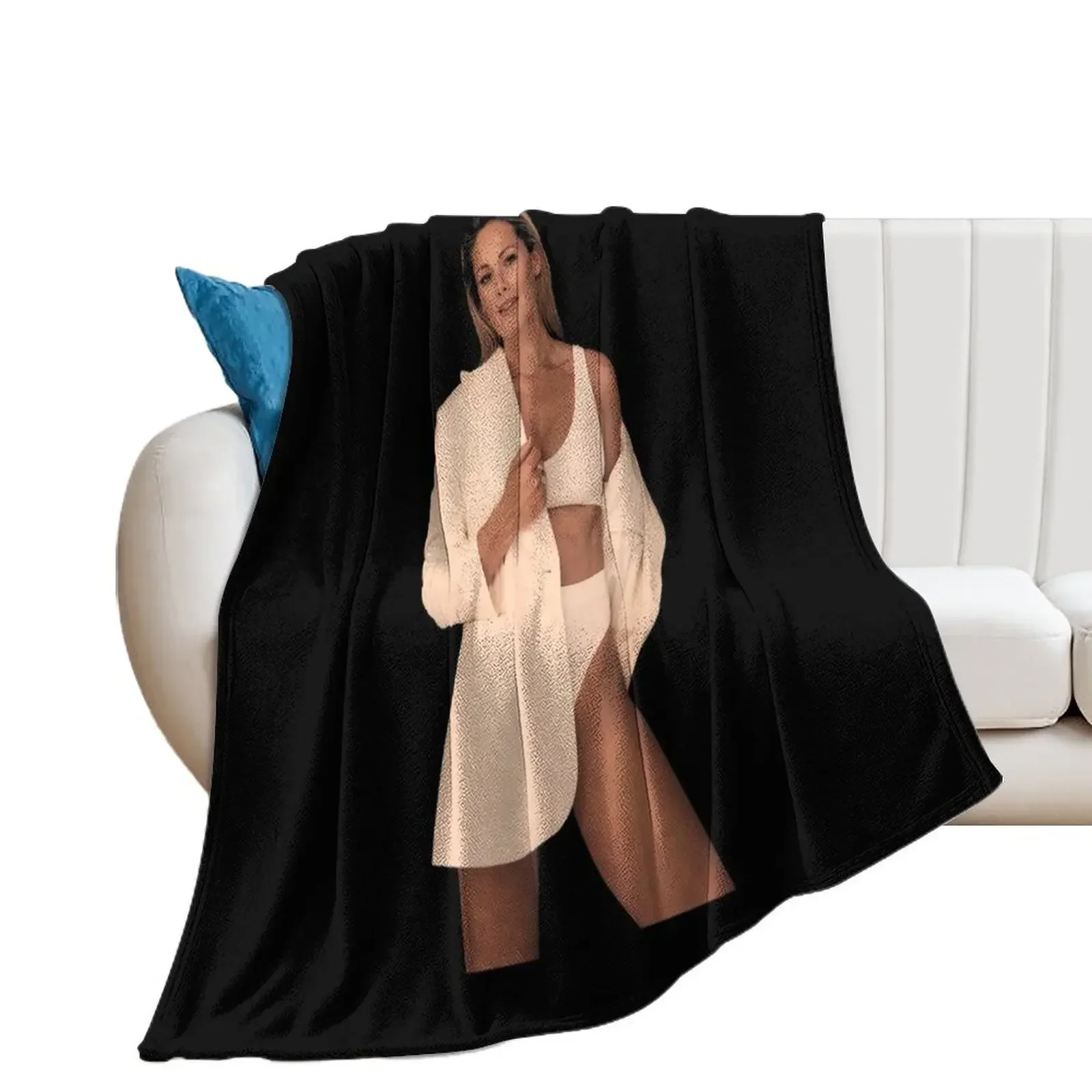 

Helene Fischer - Shoot With Sexy Blazer Throw Blanket Soft Big Sleeping Bag Giant Sofa Flannel Fabric Blankets