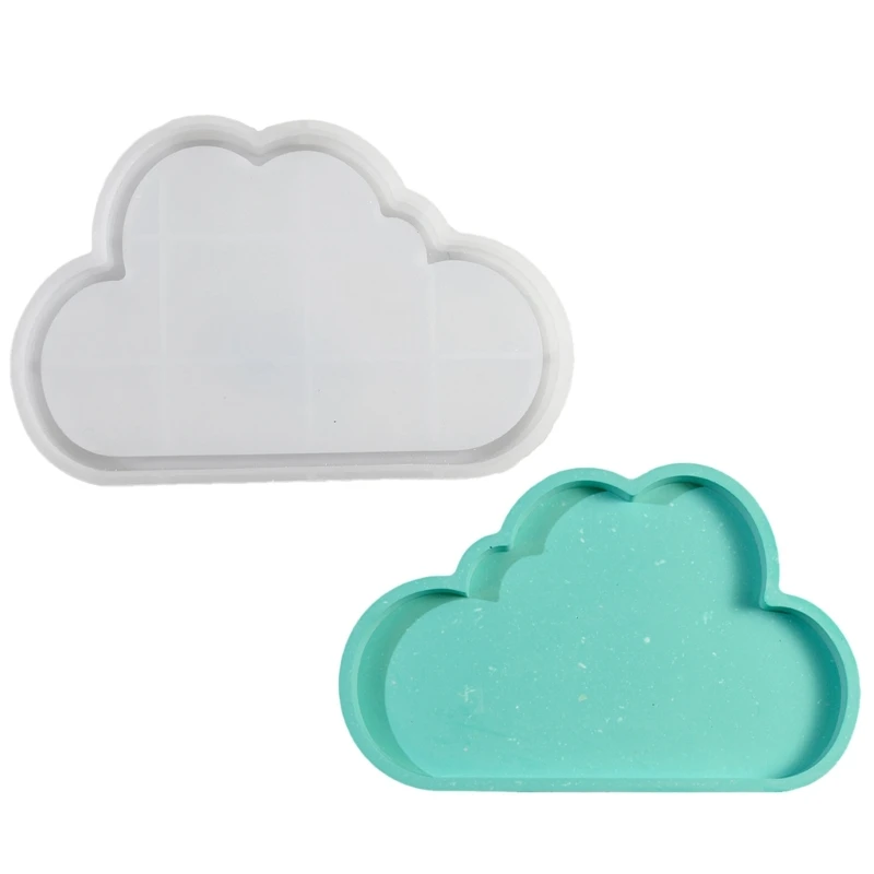 Delicate Silicone Cloud Plate Mold Flexible Mold for Artistic Culinary