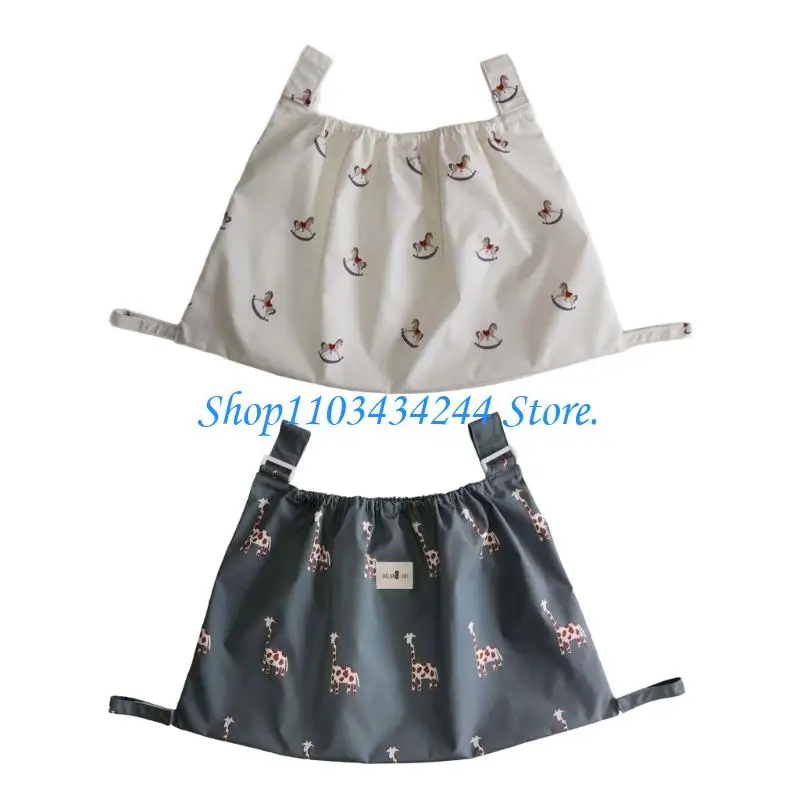 Waterproof Baby Strollers Storage Bag Large Capacity For Bottles Diapers And Easy To Clean