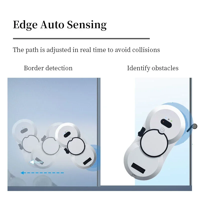 Water Spray Window Cleaning Robot High Suction Smart Electric Window Cleaner Double-sided Glass Cleaning Robot Vacuum Cleaner