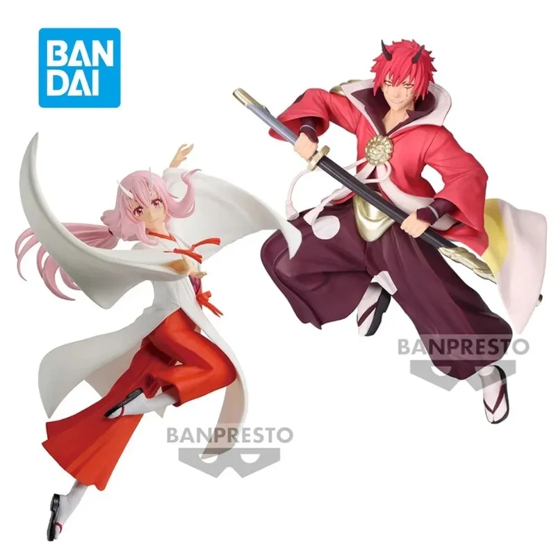 

Bandai Original Milim Nava Benimaru Shuna That Time I Got Reincarnated As A Slime Kawaii Original Anime Figure Pvc Model Toys