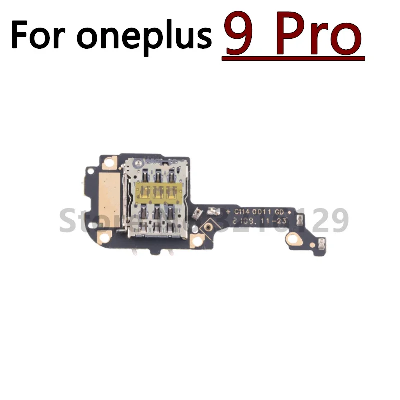 Sim Card Socket Slot Tray Reader Holder Connector Container Board Flex Cable For OnePlus 11 12 13 7T 8T 7 8 9 10 Pro 9R 9RT 11R view 3
