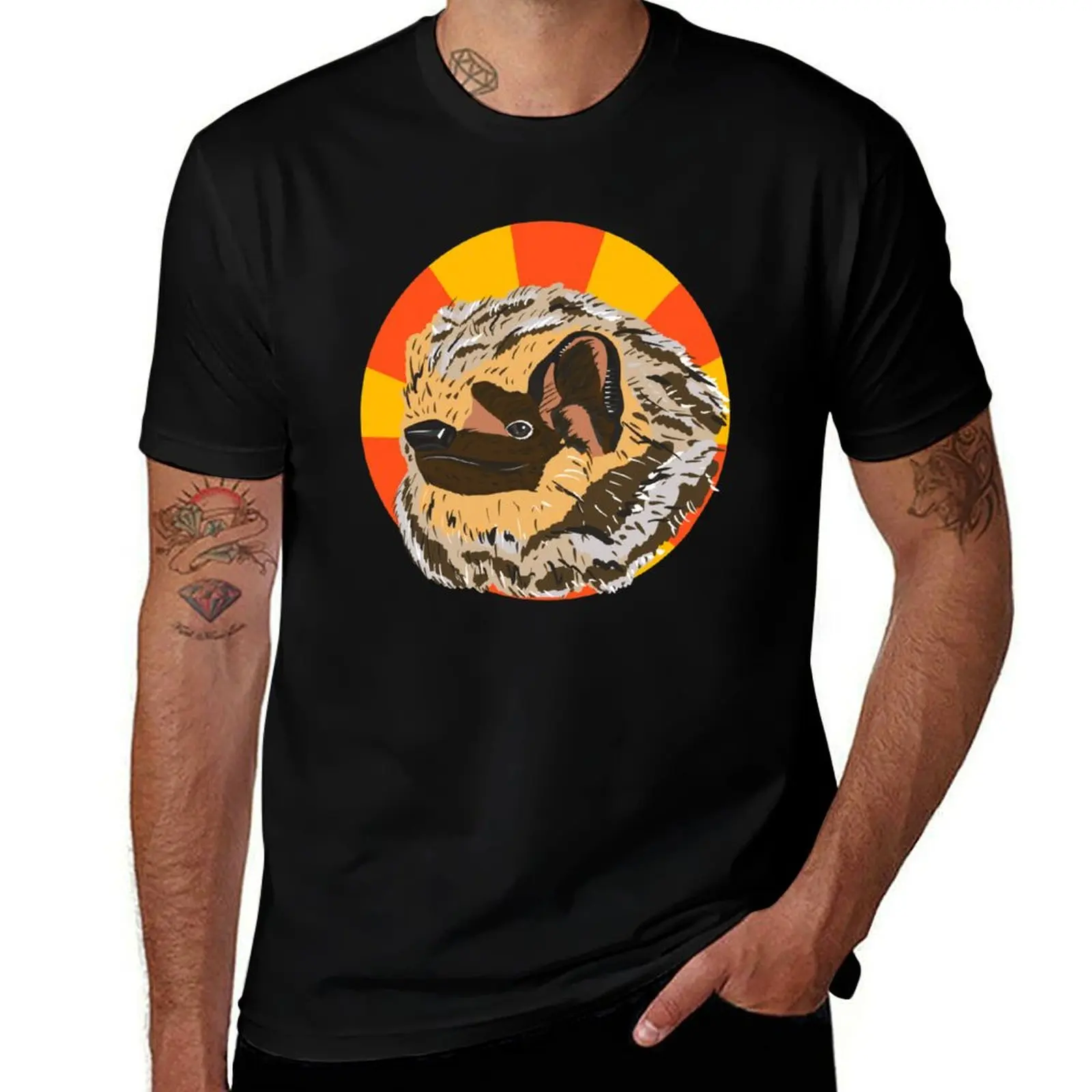

Sky Lion T-Shirt vintage anime shirt anime tshirt baggy shirts mens designer t shirt