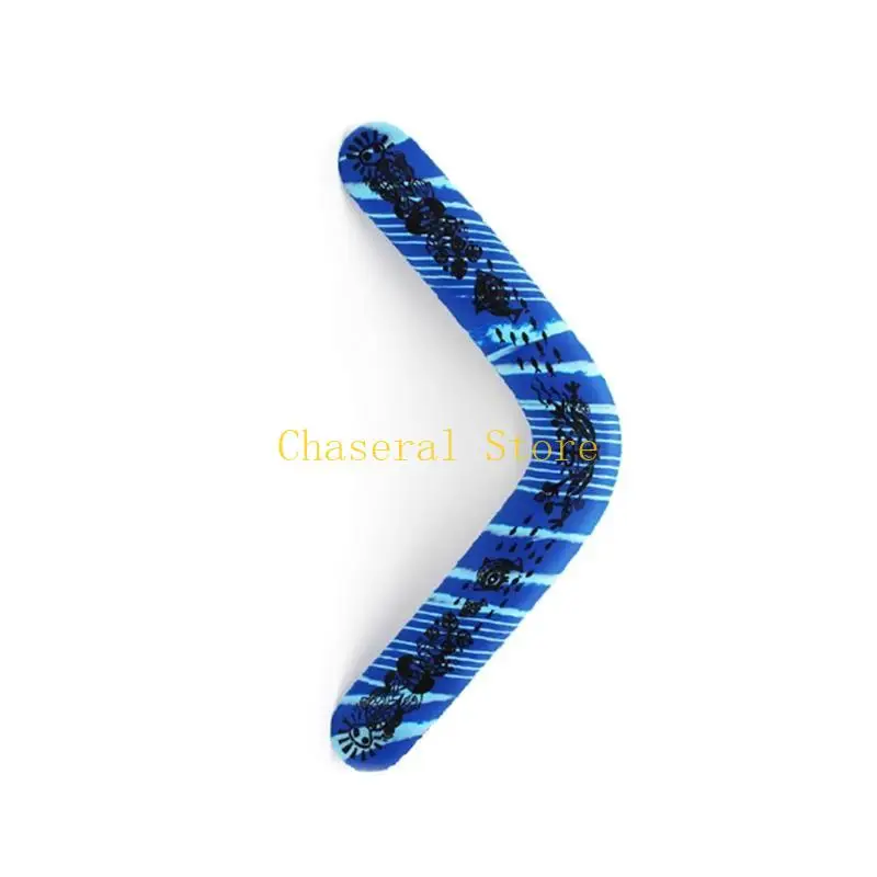 E7CE EVA Soft-Boomerang Flying Disc Sport Toy Interactive Interactive Outdoor Game Education Juega seguridad para niños para