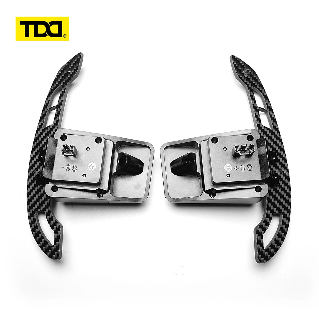 TDD Carbon Fiber Magnetic Shift Paddle For Mercedes Benz Smart 451 453 New Shift Paddles Car Accessories