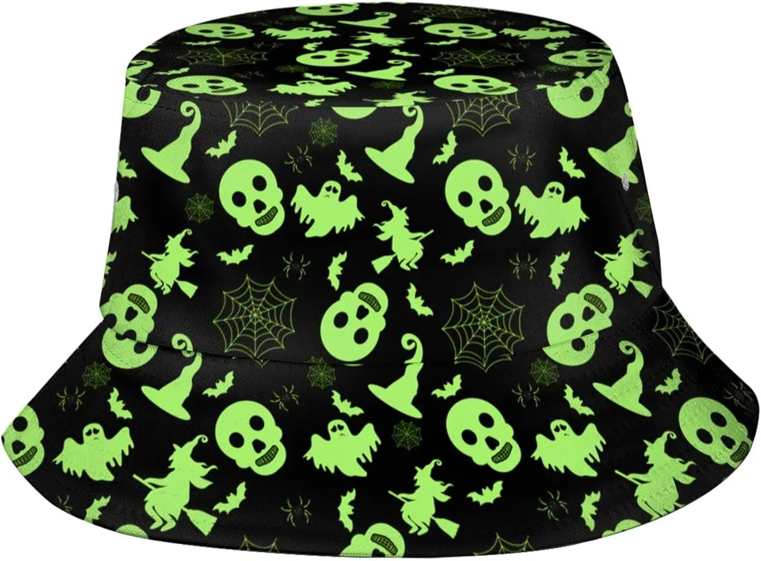 Bucket Hat for Women Men Funny Halloween Hats Packable Outdoor Fisherman Hats Caps Unisex 6