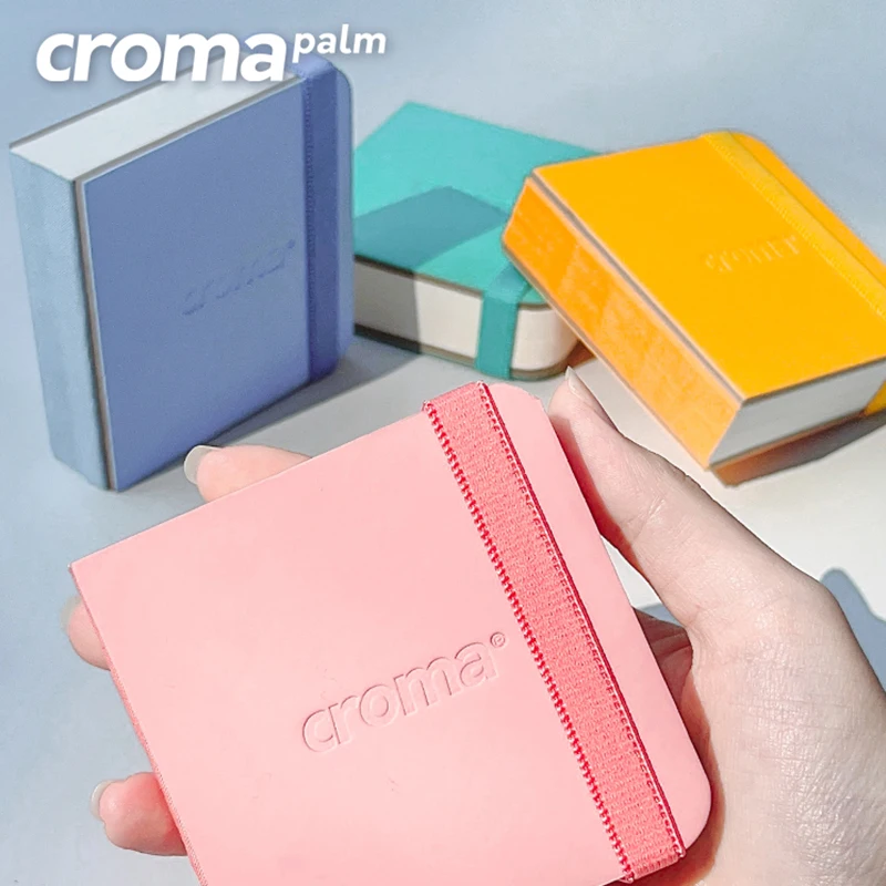 

croma portable pocket watercolor book 300g cotton fine grain watercolor paper square pen light color sketchbook beginner drawing