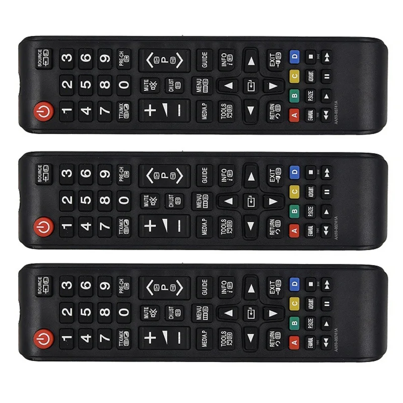 A003 Smart TV Stick Remote Control For For LE32C457C6H AA59-00741A 3PCS Replacement