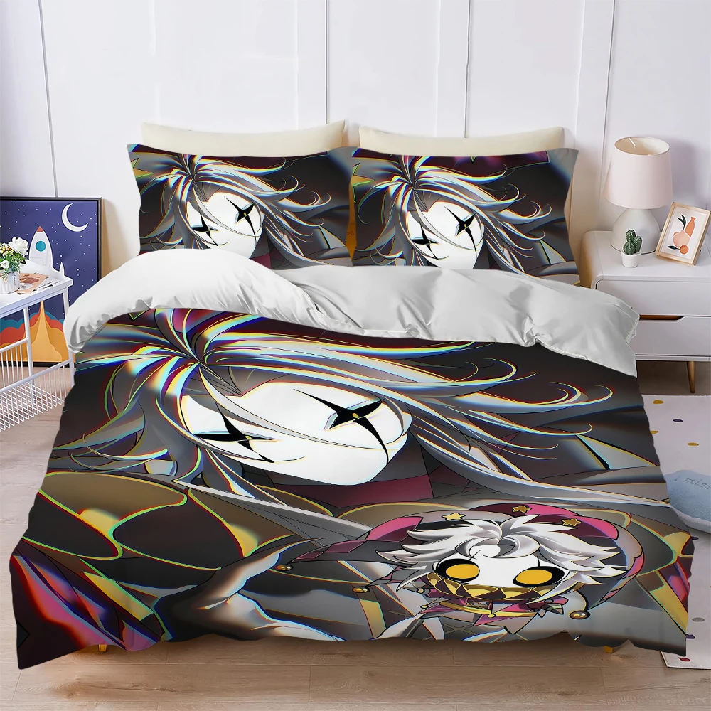 The F-Freak Circus Duvet Cover Set Home Style Bedding Soft Laundry Cotton Bed 3 Piece Set Student Dormitory Gift