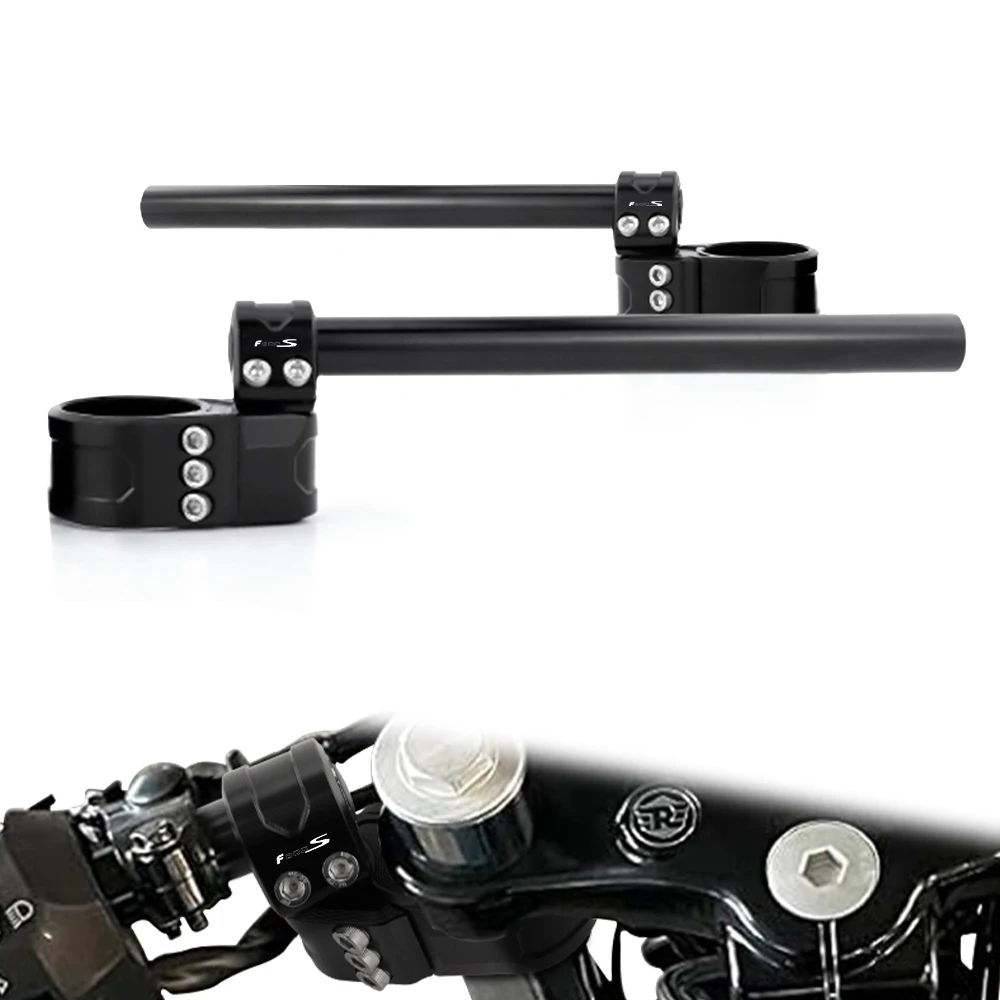

43mm Universal Handlebar Clip-On Handle Bar Raiser F 800 S 2006-2010 R nineT Scrambler/Pure/Racer/Urban G/S 2015-2020 For BMW
