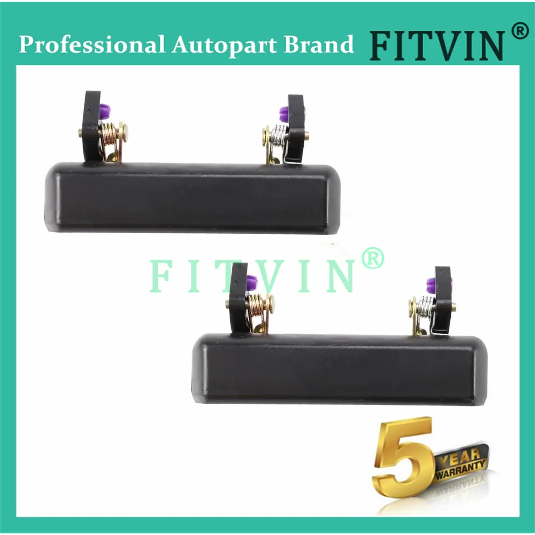 8281083000 8282083000 New 1Pair Set Car Outside Exterior Door Handles Black Left Right for Suzuki Samurai 1986-1995