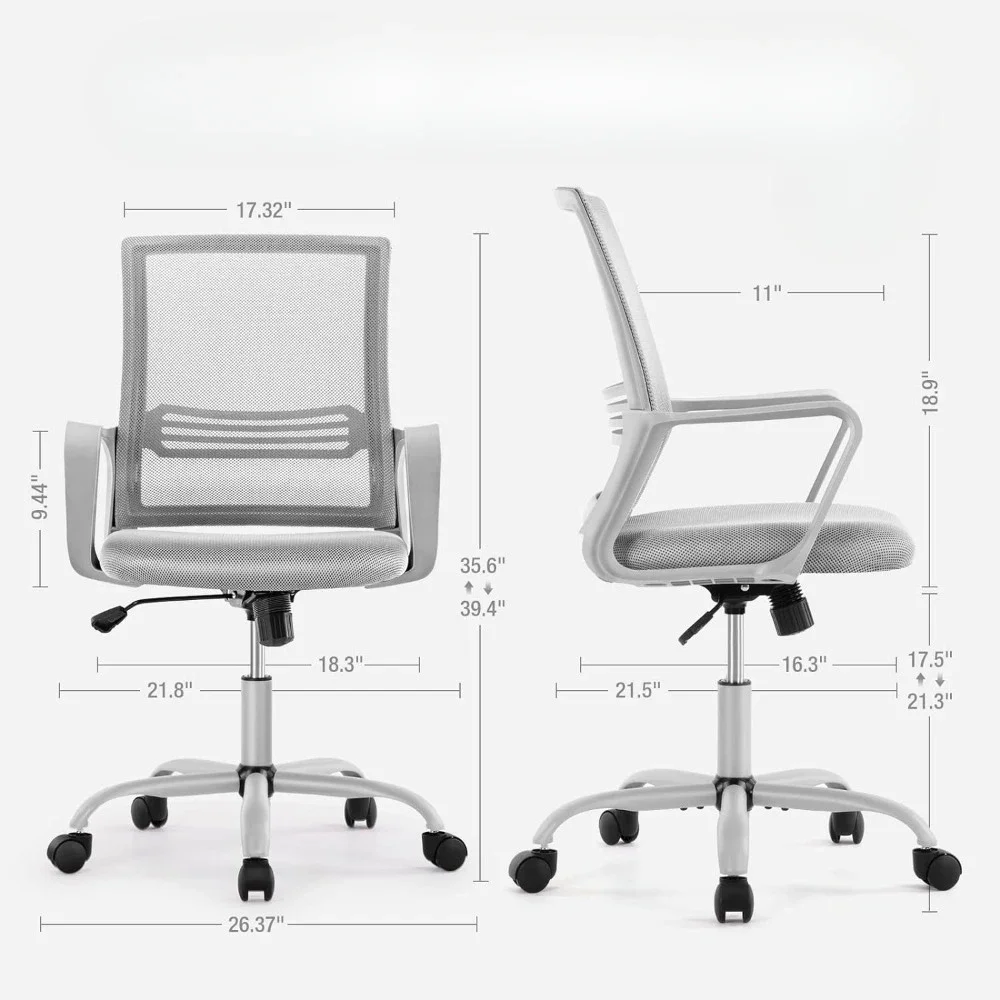 

Ergonomic Executive Mid Back Home Office Desk Chairs