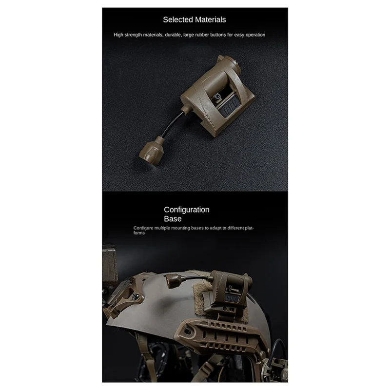 

A64T-наружный фонарь для шлема, 3-скоростной светодиодный фонарик, уличный ночник, подходит для шлема, велосипедного фонаря для рыбалки