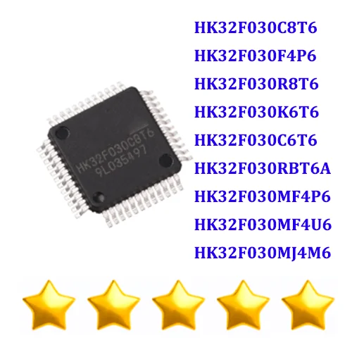 

10PCS HK32F030C8T6 HK32F030F4P6 HK32F030R8T6 HK32F030K6T6 HK32F030C6T6 HK32F030RBT6A HK32F030MF4P6 HK32F030MF4U6 HK32F030MJ4M6