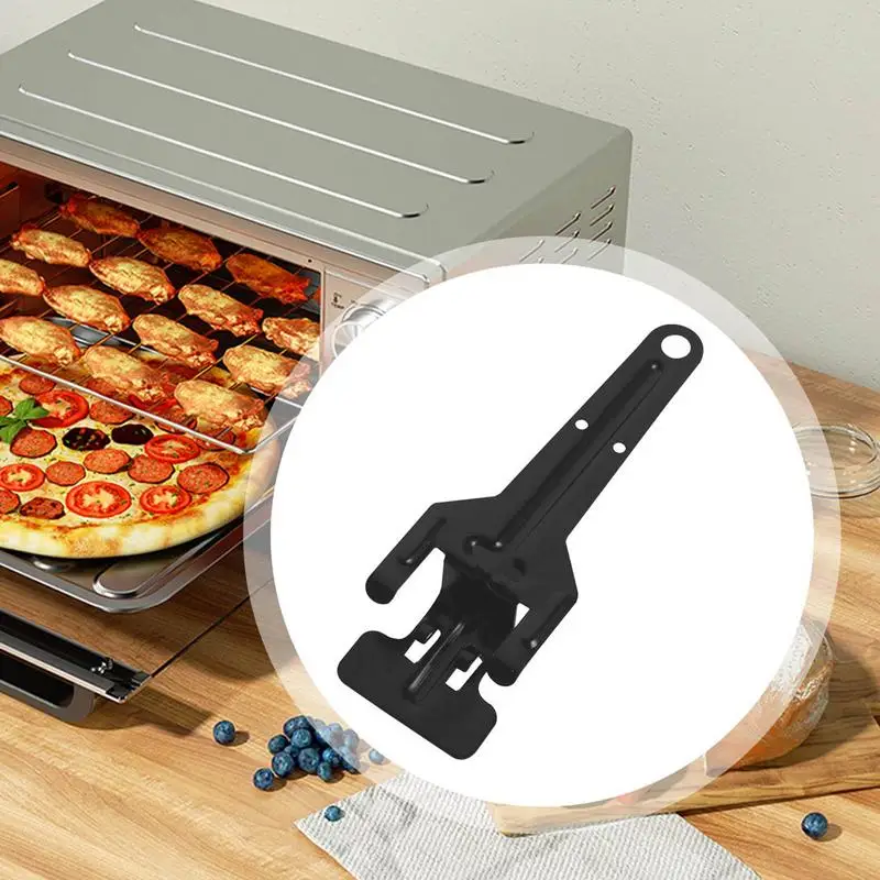 Toaster Oven Pan Handle Baking Tray Clamp Compact Design Air Fryer Tray Extractor Quick Disassembly Kitchen Gadget Restaurant