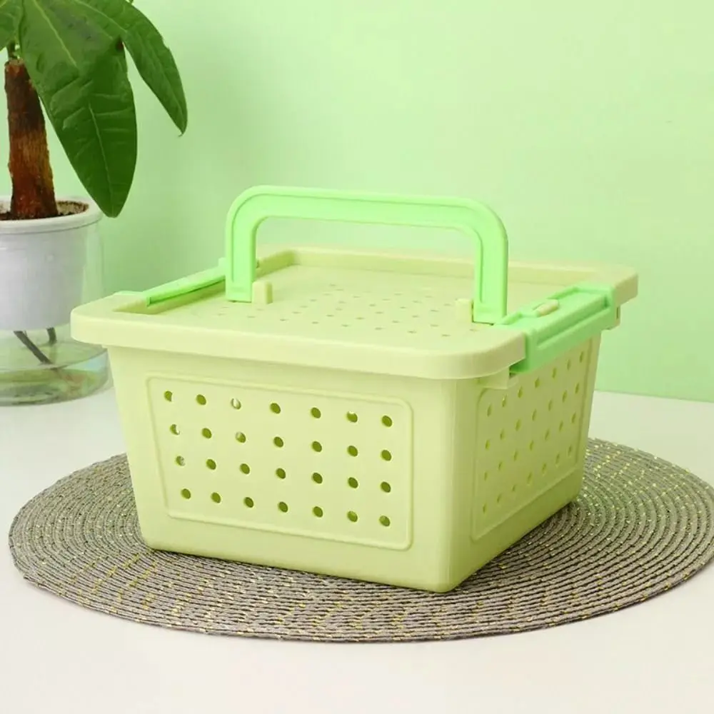 New Plastic Hamster Transport Box Portable Breathable Pet Feeding Box Practical Pet Supplies Take Out Cage