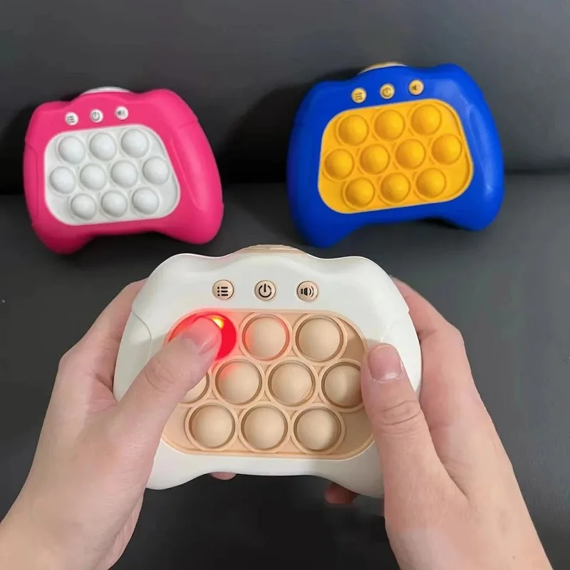 Pop Quick Push Game Machine Children Educational Pinch Fun Decompression Gopher Toy for Kids Adult Stress Relief Fidget Toys