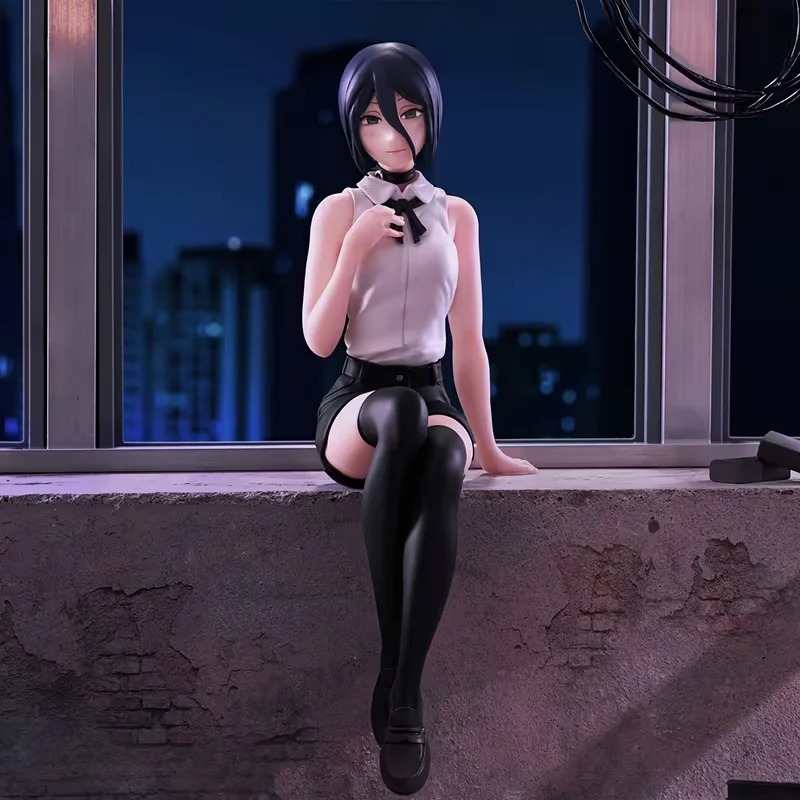 

Chainsaw Man Reze Girl Figure Model Toys Anime Beauty Desktop Ornament