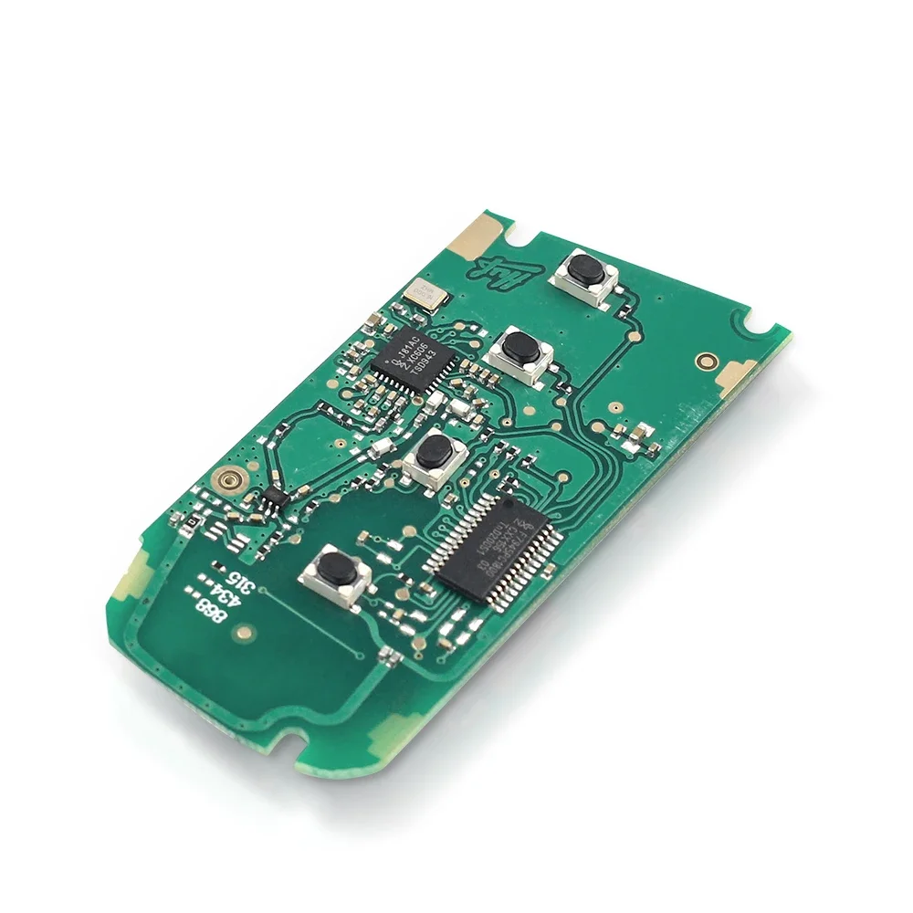 KEYYOU ID49 Chip Remote Board 315MHz YGOHUF5662 YGOHUF5767,434MHz HUF5767,868MHz HUF5661 dla BMW 5 7 F seria FEM/BDC CAS4 CAS4 +