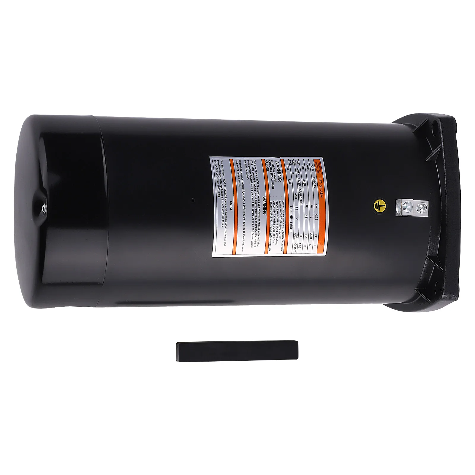 

Мотор для насоса для бассейна 1HP 115/230V, односкоростной, с квадратным фланцем 48Y