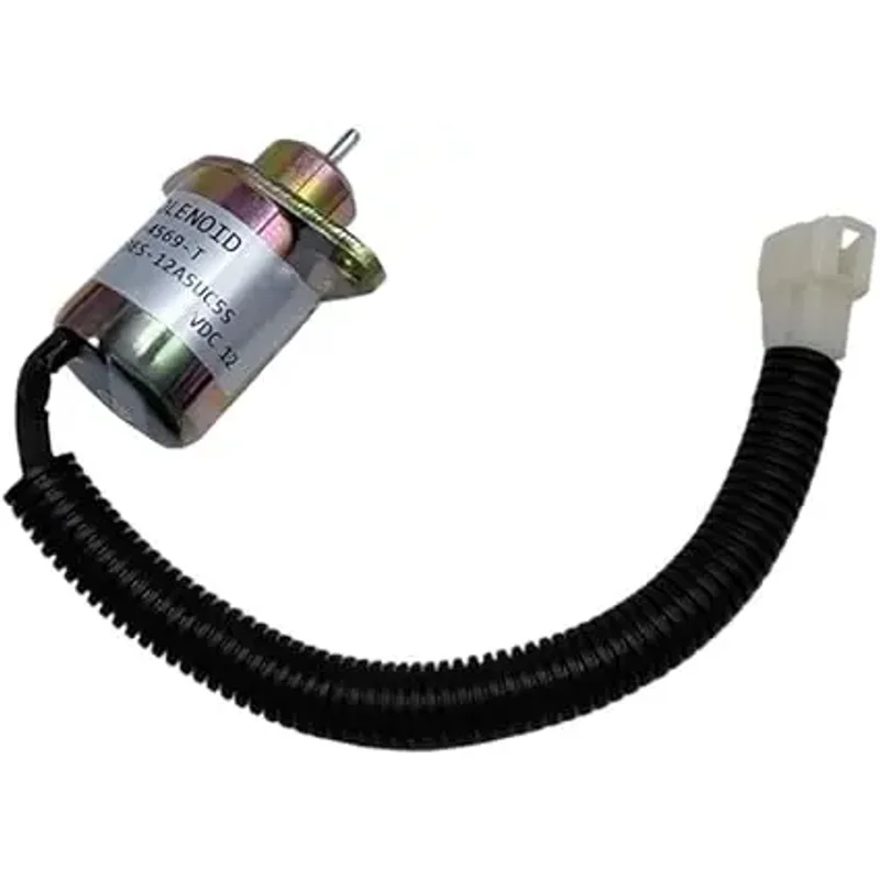 أجزاء المحرك 12 فولت الوقود اغلاق الملف اللولبي SA-4569-T وقف الملف اللولبي 1503ES-12A5UC5S اغلاق الملف اللولبي حفارة أجزاء #2