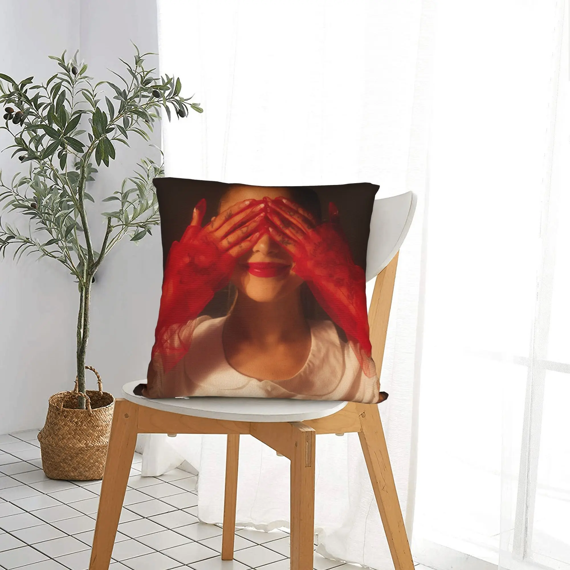 Arianas Grandes Singer Pillowcase Printing Cushion Cover Decoration  Pillow Case Cover Home Square
