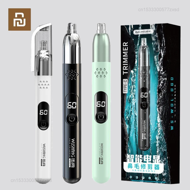 Tondeuse à poils de nez électrique portable, rasage multi-cinétique, multifonctionnelle, unisexe, automatique, lavable, tondeuse à poils de nez