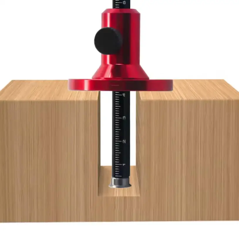 Woodworking Scriber -Wood Marking Tools With Inch & MM Scale - Parallel Line Drawing Mortise Measuring - 1pc Wheel Marking Gauge