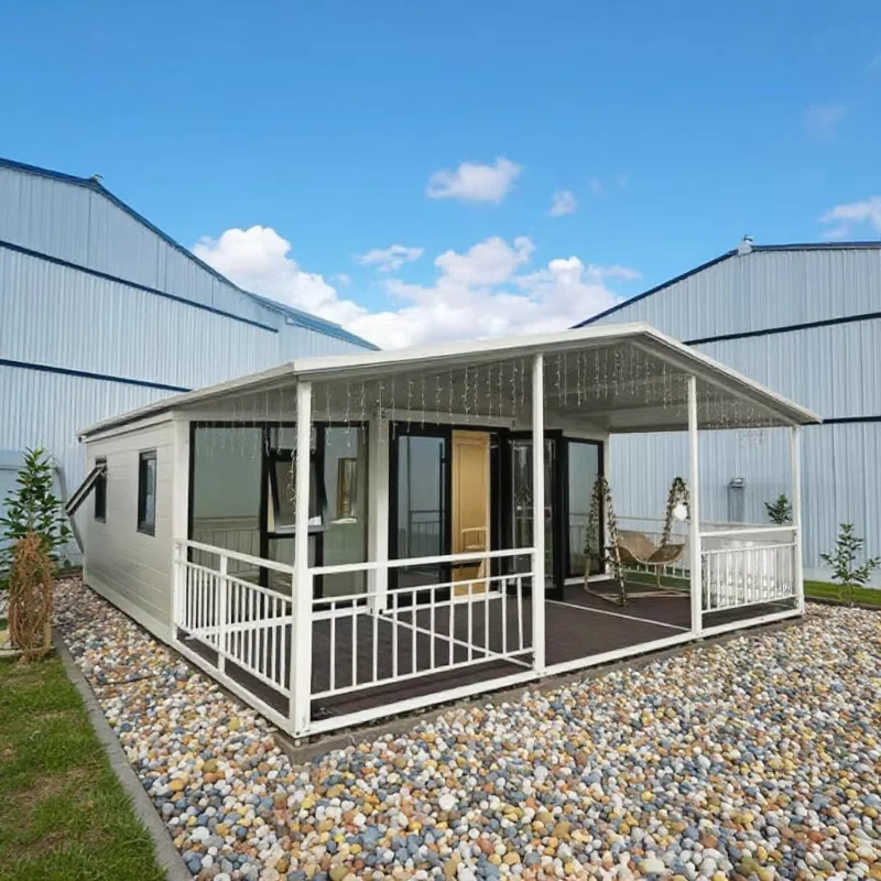 20ft Expandable Modular Container House for Prefab Villa Luxury Tiny Homes