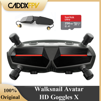 Walksnail Avatar HD Goggles X 1080P 100FPS 5.8GHz Digital OLED FOV 50° Built-in Gyro Bluetooth Wi-Fi Module 7-26V for FPV Drones