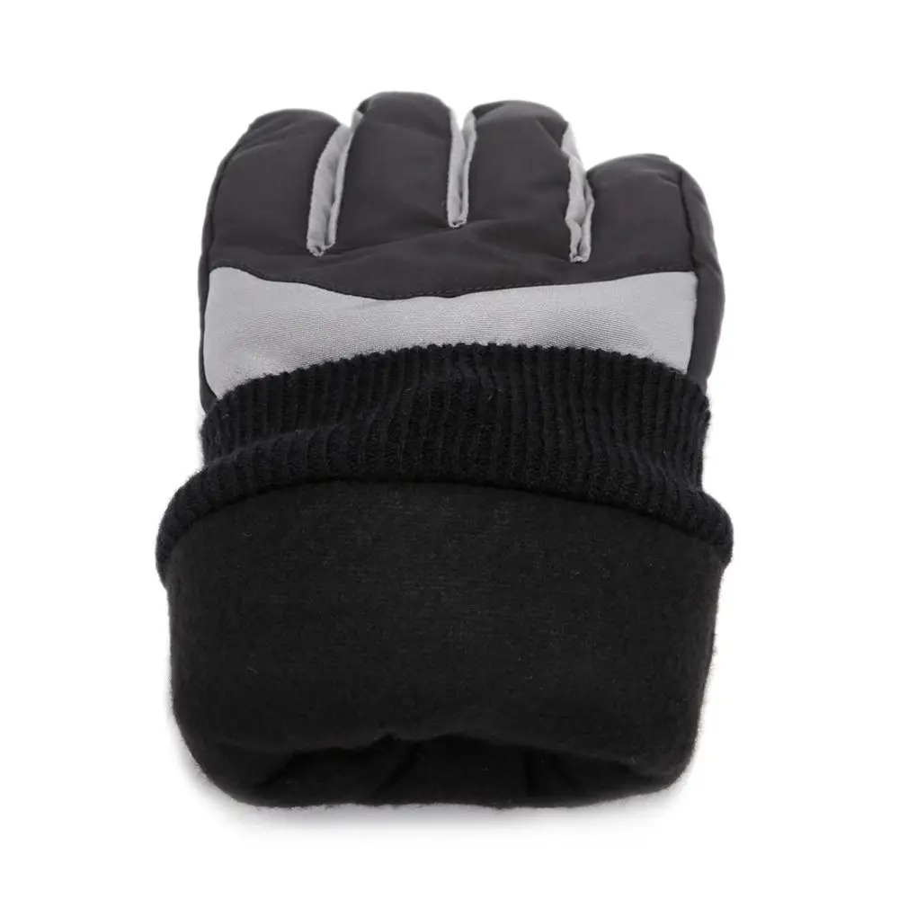 Windproof For Snow Skating Snowboarding Non-slip Children Ski Gloves Thick Warm Sports Riding Gloves Long-sleeved Mittens