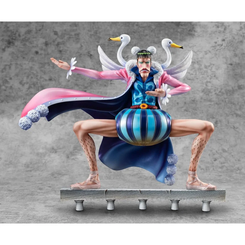 In Stock Original MegaHouse Portrait of Pirates Playback Memories Mr.2 Bon Clay ONE PIECE Collection Action Figure Toys Gifts