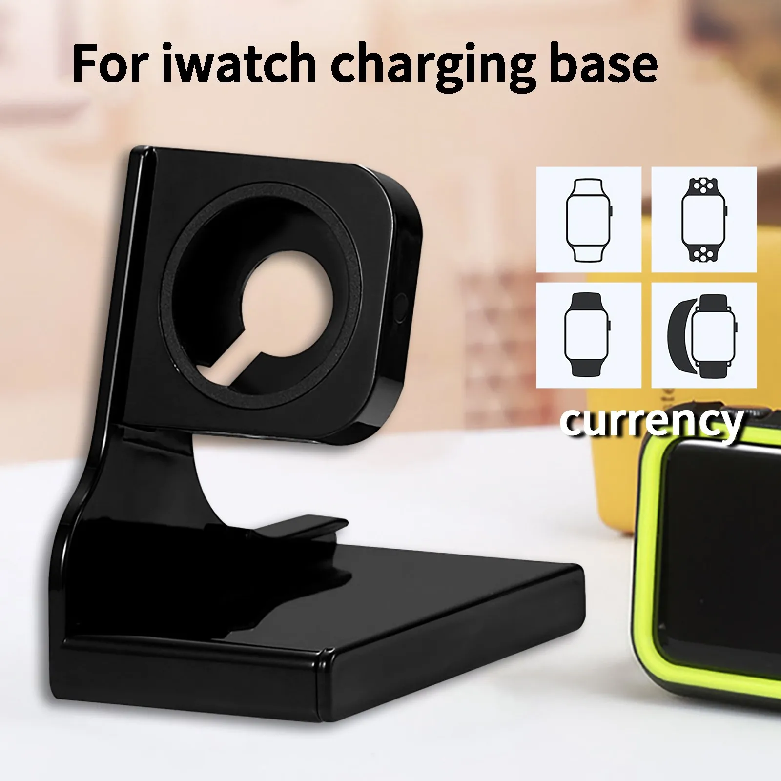 قاعدة ملونة للشحن متوافق مع أبل Iwatch حامل قاعدة حامل مناسبة شاحن الذكية معصمه دعم الملحقات