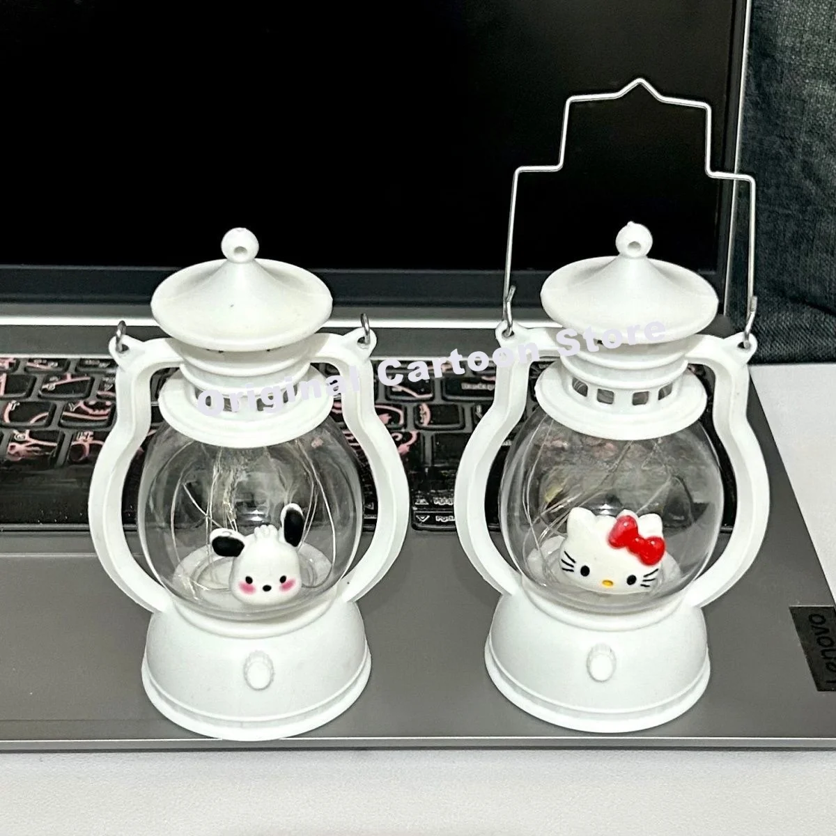 Hello Kitty Sanrio Kuromi Japońska kreskówka Przenośna lampka nocna Dobrzy wygląd Sypialnia Ozdoby nocne Prezent urodzinowy Prezent dla dziecka