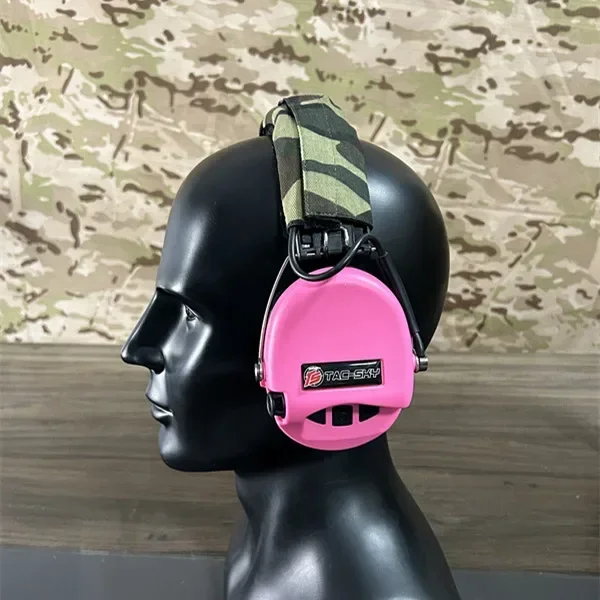 Imagem -02 - Tac-sky Tático Tiro Eletrônico Earmuffs para Sordin Ipsc Silicone Fone de Ouvido ao ar Livre Proteção Auditiva Tático Protetores de Ouvido ts