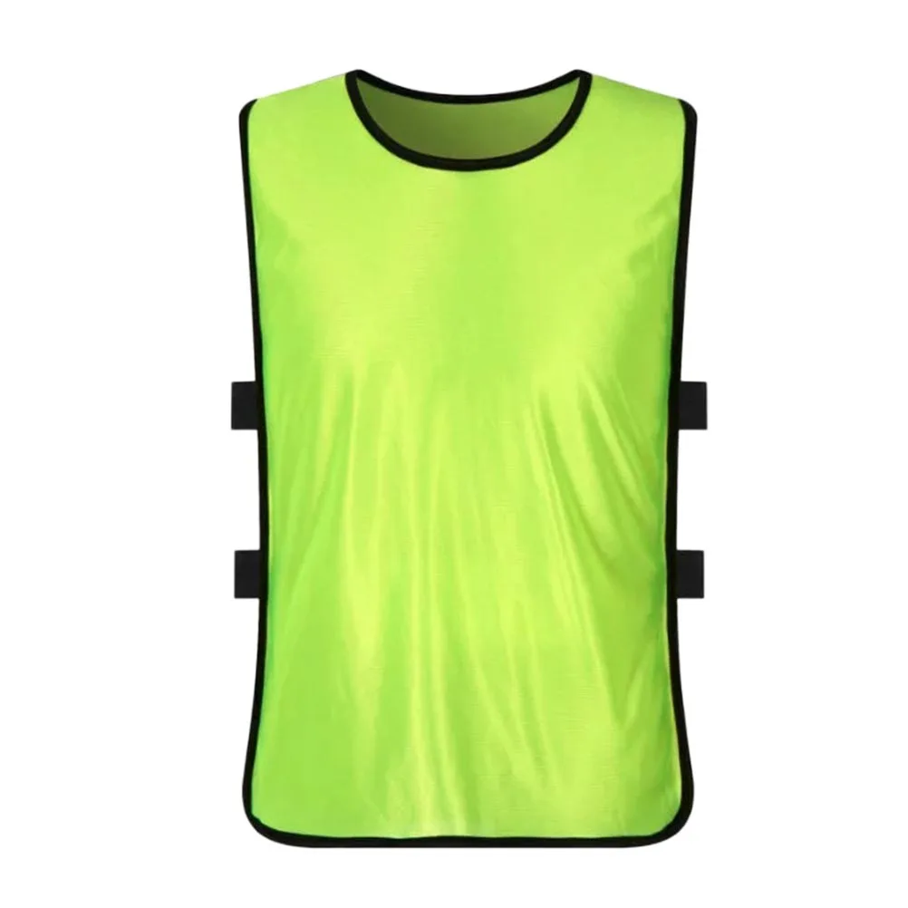 

12PCS Training Vests Junior Football Bibs Kids Sleeveless Shirts Sports Jerseys Polyester Material Lightweight Fast Drying