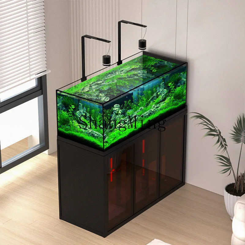 

CL Stream Tank Aquarium Bottom Filter Glass Inner Overflow Side Overflow Landscaping Tank Bottom Filter Goldfish Tank Fish Pond