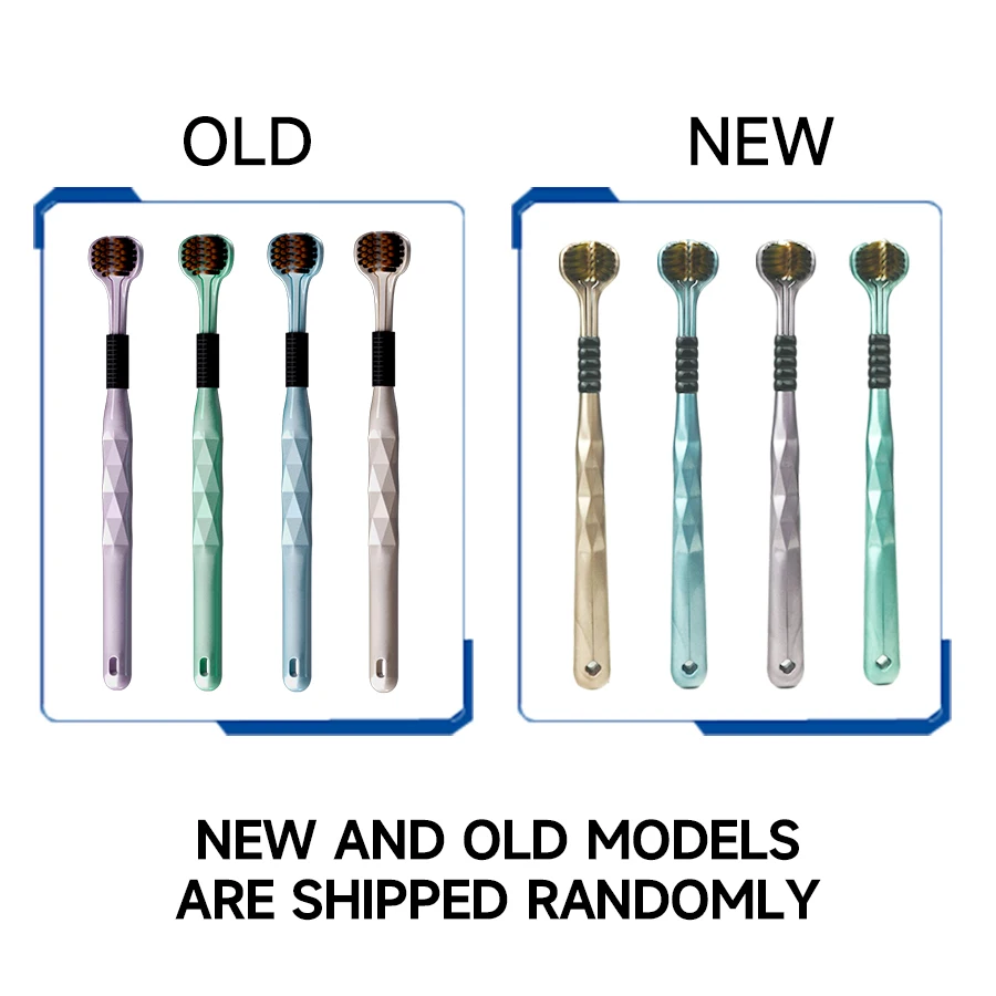 3D Manual Toothbrush 2/4pcs Three sided U-shaped Soft Toothbrush for Comprehensive Oral Cleaning for Adults,Couples, Families
