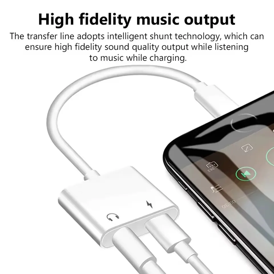2 in 1 iOS to 3.5mm Jack Audio – Earphone Splitter Jack Bewertung und Preis