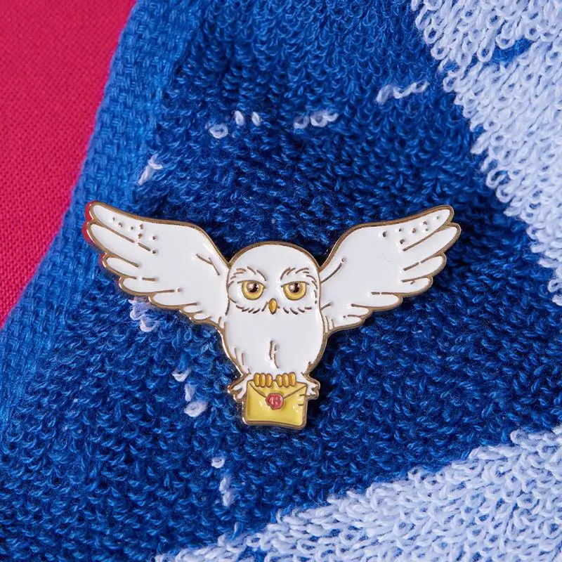 Echte Miniso Harry Potter Perifere Hedwig en de Gouden Snaai Badge Creatief Speelgoed Schattig Versierd Verjaardagscadeau voor kinderen