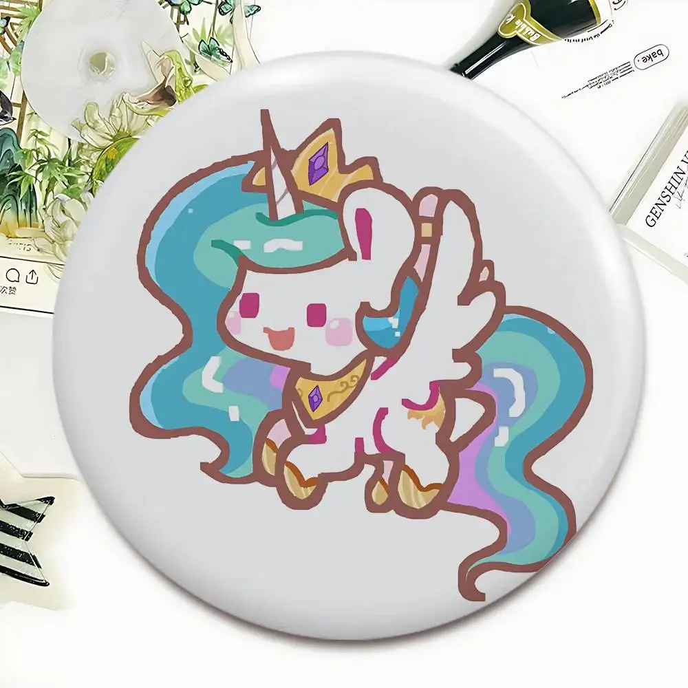 Anime M-My Little P-Pony Kawaii Anstecknadeln für Freunde, Rucksäcke, Kleidung, Sammleraccessoires, Schmuckgeschenk – Detail 35