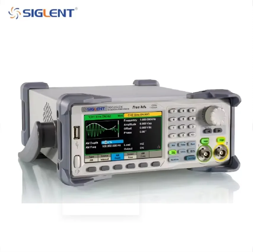 SIGLENT SDG2082X 80MHz 2CH Function/Arbitrary Waveform Generator, 1.2GSa/s 16bit, 8Mpts TrueArb, EasyPulse #familitrade